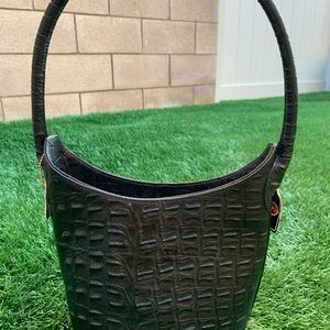 NWT black little vintage basket handbag